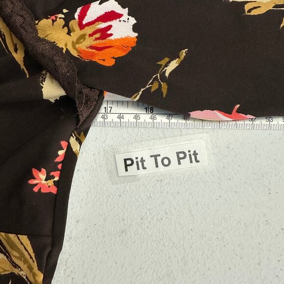 JTB Womens S Babydoll Top Floral‎ Lace Dark Romantic Festival Boho Feminine - Picture 5 of 7